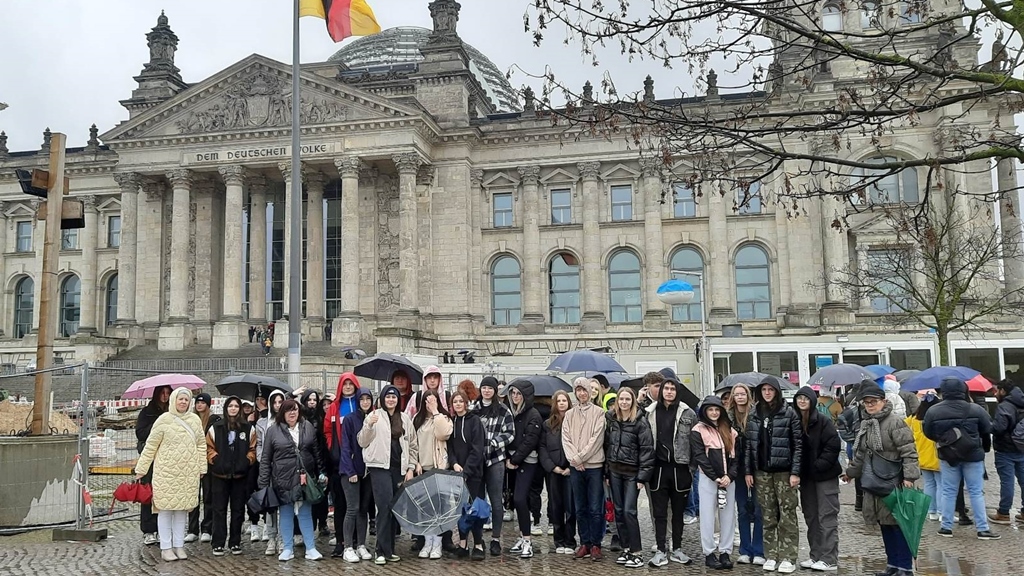 uczniowie w Berlinie